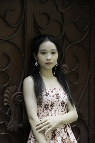 亚洲清纯少女美女摄影图片