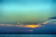 俄罗斯阿纳帕黄昏大海图片