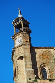 特鲁希略圣马丁教堂钟塔图片下载