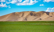 蒙古戈壁沙漠草原高清图片