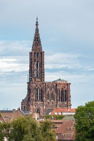 斯特拉斯堡大教堂高清图片