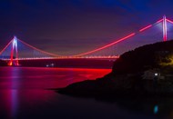 城市跨海大桥夜景图片大全