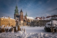 冬天欧洲城堡建筑写真图片大全
