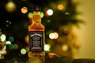 圣诞节威士忌酒高清图片