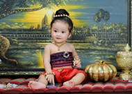 东南亚小女孩摄影图片下载