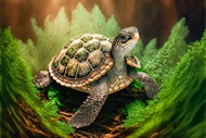 可爱小乌龟AI动画图片下载
