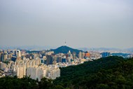 韩国汉城建筑群图片大全