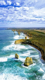 澳大利亚十二使徒岩风景图片大全