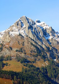 冬季阿尔卑斯山山脉风光图片大全