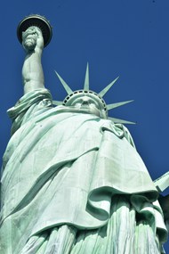 纽约自由女神像雕塑写真精美图片