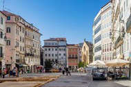 葡萄牙城市街景高清图片