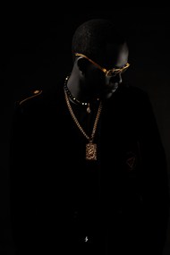 黑人帅哥时尚黑色艺术摄影高清图片