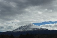 冬天墨西哥雪山风光图片下载
