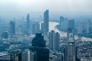 泰国曼谷城市鸟瞰图图片大全