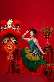 亚洲新春美女个人艺术摄影写真图片大全