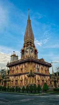 泰国佛教寺塔建筑图片