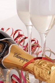 新年庆祝香槟酒水图片大全