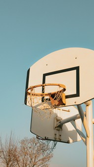 篮球场篮球架写真图片大全