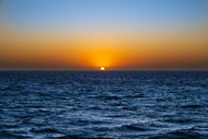 澳洲西部珊瑚湾黄昏落日图片大全