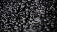 黑色咖啡豆背景图片