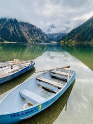 夏天蒂罗尔湖风景图片下载