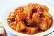 韩式萝卜丁泡菜精美图片