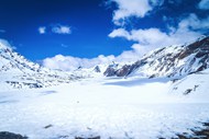 冬季阿尔卑斯山脉风光写真图片大全
