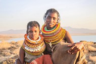 非洲部落人物写真图片