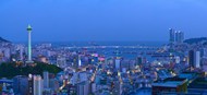 韩国釜山塔夜景图片下载