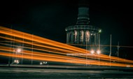 柏林城市建筑夜景图片下载