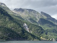 挪威峡湾山脉景观精美图片