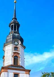 古老欧式风格教堂塔建筑写真精美图片