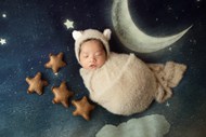 新生婴儿宝宝艺术照摄影精美图片