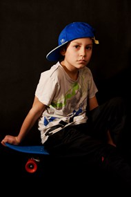 欧美滑板少年摄影高清图片