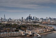 伦敦泰晤士河城市建筑群精美图片