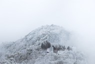冬季武功山雪景高清图片