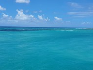 蓝色静谧加勒比海风景图片大全