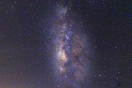 唯美紫色星系星空星云高清图片