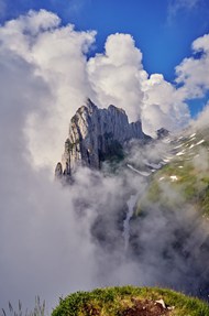 瑞士阿尔卑斯山风景写真图片大全