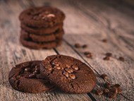 巧克力麦麸饼干高清图片