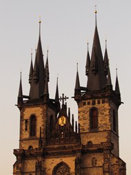 布拉格教会建筑写真图片下载