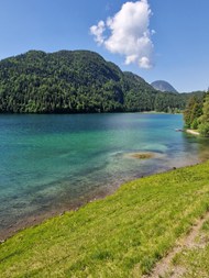 奥地利温特施泰因湖风景精美图片