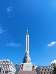 拉脱维亚纪念碑写真精美图片
