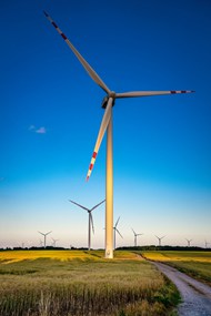 风力发电厂可再生能源精美图片