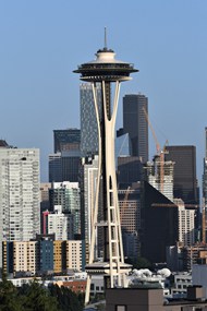 西雅图城市高楼建筑写真精美图片