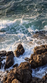 克里特岛海岸风光写真高清图片