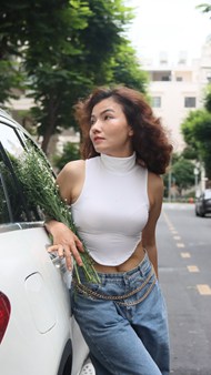 亚洲性感街头风美女人体写真图片大全