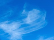 蓝色天空浮云背景写真精美图片