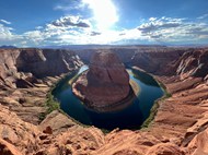美国国家公园科罗拉多河风景写真高清图片