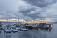 日内瓦海港船舶写真高清图片